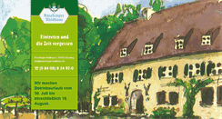 Desktop Screenshot of koeschinger-waldhaus.de